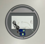 Badkamerspiegel 120cm LED, touch knop, anti-condens