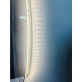 Badkamerspiegel 60cm LED, touch knop, anti-condens