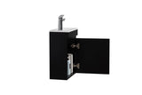 Fonteinkast Tieme mat zwart