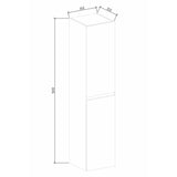 Kolomkast Tieme mat eiken 160x35x35cm