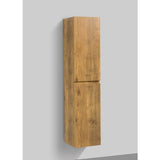 Kolomkast Tieme mat eiken 160x35x35cm