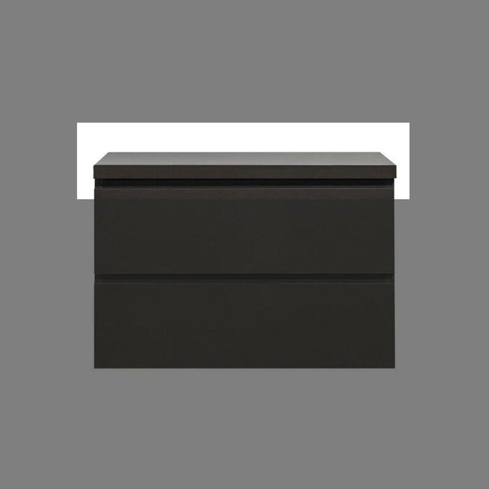 Topblad Tieme mat grijs 80cm