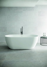 Vrijstaand bad Sem wit mat