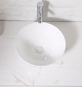 Waskom keramiek wit 40x40x13.5cm