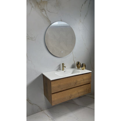 Badkamerspiegel 120cm LED, touch knop, anti-condens