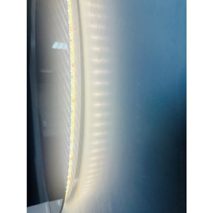 Badkamerspiegel 60cm LED, touch knop, anti-condens
