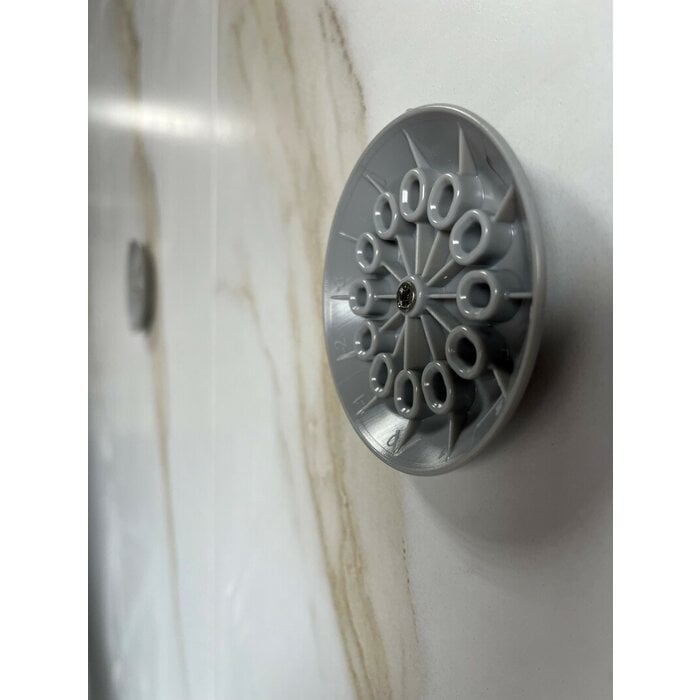 Badkamerspiegel 60cm LED, touch knop, anti-condens