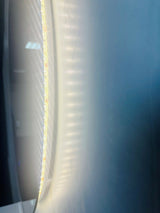 Badkamerspiegel 60cm LED, touch knop, anti-condens