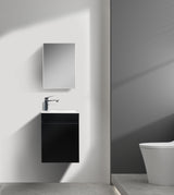 Fonteinkast Tieme mat zwart