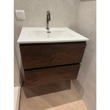 Keramische wastafel Tieme wit 605x480x175 met kraangat