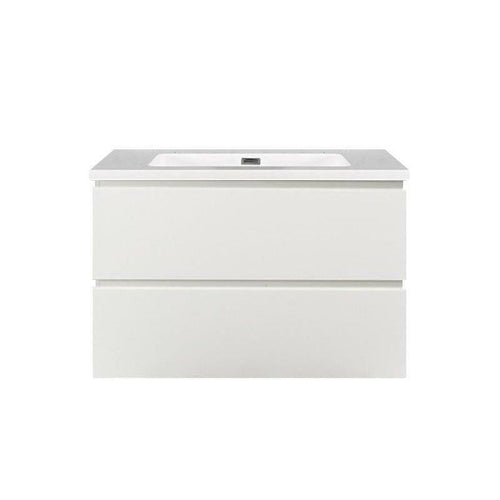 Onderkast badkamermeubel Tieme hoogglans wit 80x50x48cm