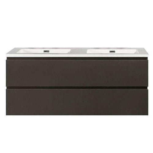 Onderkast badkamermeubel Tieme mat grijs 120x50x48cm