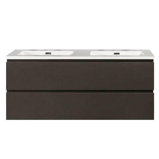 Onderkast badkamermeubel Tieme mat grijs 120x50x48cm