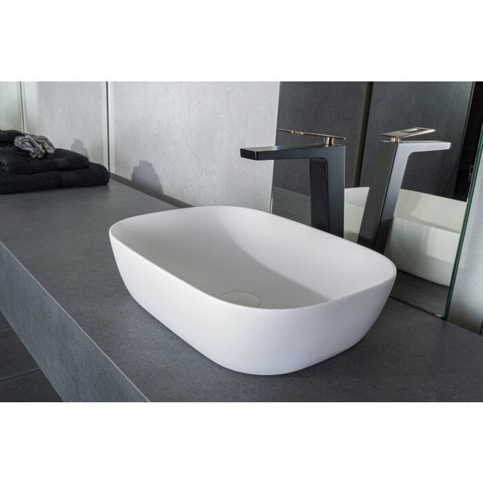 Solid surface waskom Maud wit