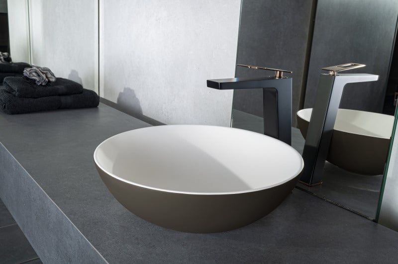 Solid surface waskom Sanne moka EXT