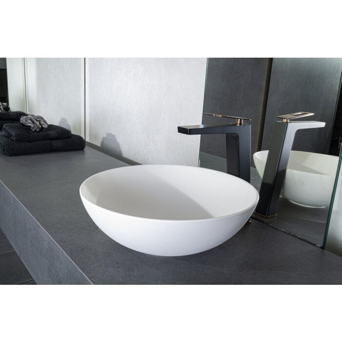 Solid surface waskom Sanne wit