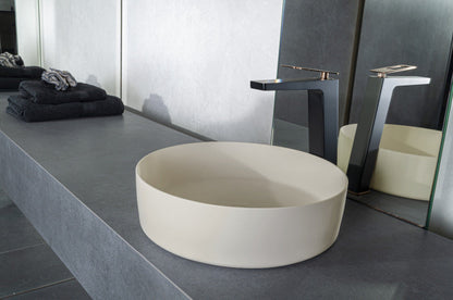 Solid surface waskom Tess beige
