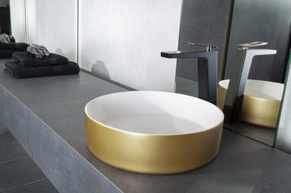 Solid surface waskom Tess goud EXT