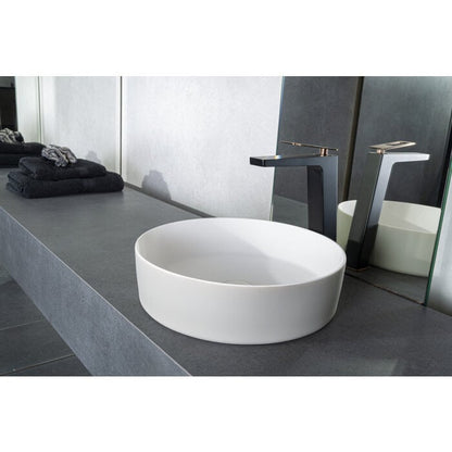 Solid surface waskom Tess greige EXT