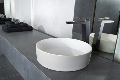 Solid surface waskom Tess greige EXT