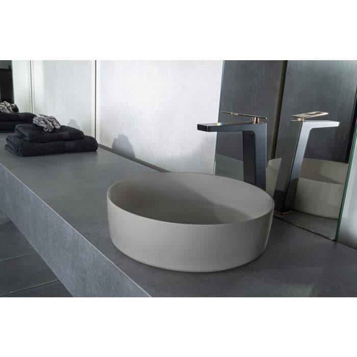 Solid surface waskom Tess greige