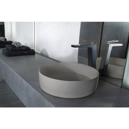 Solid surface waskom Tess greige