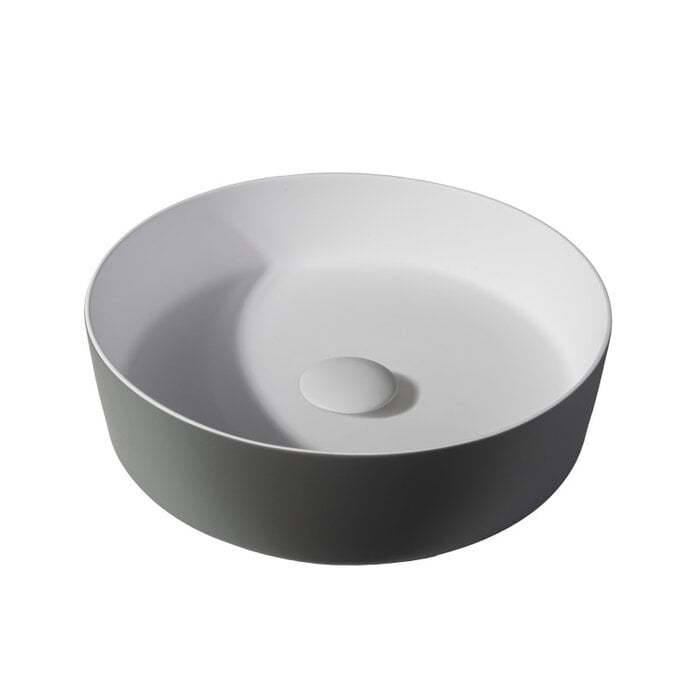 Solid surface waskom Tess grijs EXT