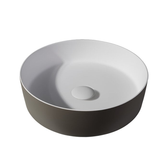 Solid surface waskom Tess moka EXT