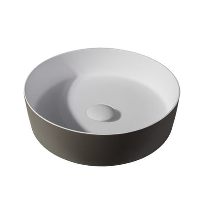 Solid surface waskom Tess moka EXT