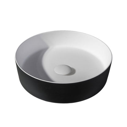 Solid surface waskom Tess zwart EXT