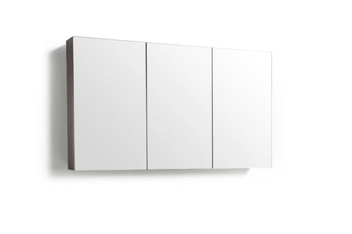 Spiegelkast Tieme mat donker eiken 120x70x16cm