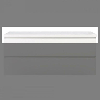 Topblad Tieme hoogglans wit 120cm