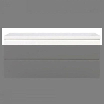 Topblad Tieme hoogglans wit 120cm