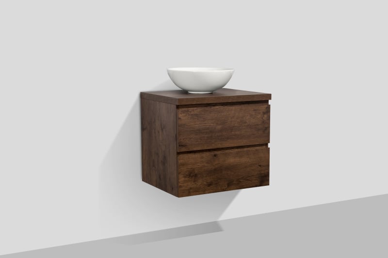 Topblad Tieme mat donker eiken 60cm