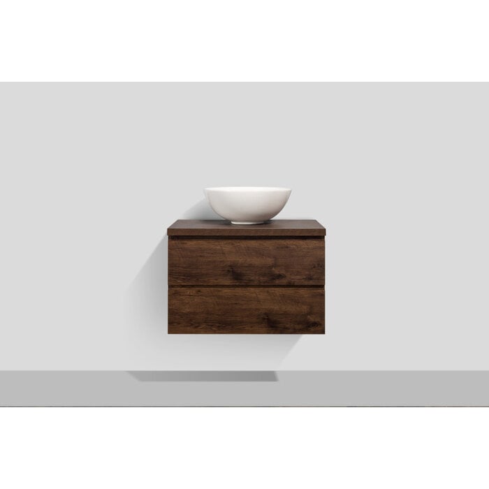 Topblad Tieme mat donker eiken 80cm