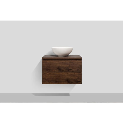 Topblad Tieme mat donker eiken 80cm