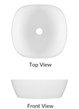 Waskom Aiko Solid Surface White Matt 37x37x11cm