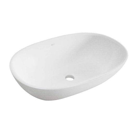 Waskom Ruby Solid Surface White Matt 55,5x36x14,5cm