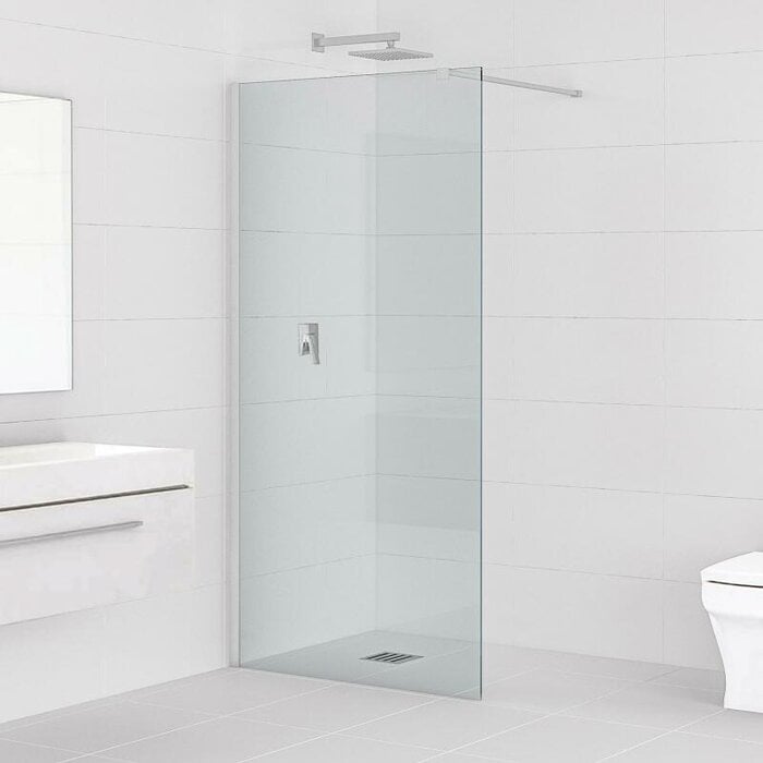 Inloopdouche Luca 90x200cm Antikalk Helder Glas Chroom