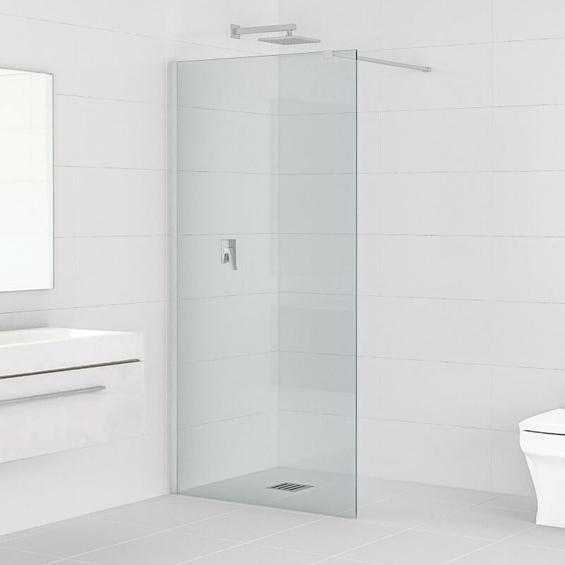 Inloopdouche Luca 90x200cm Antikalk Helder Glas Chroom