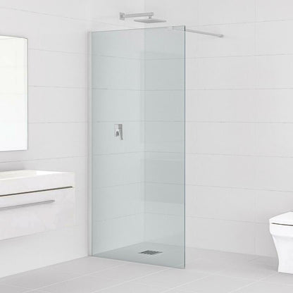 Inloopdouche Luca 90x200cm Antikalk Helder Glas Chroom